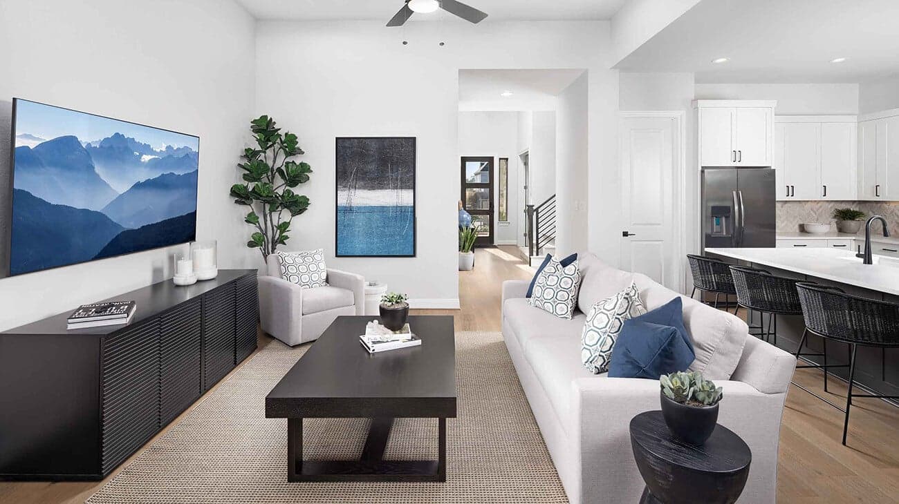 Great Room at Madeline Plan at 6 Creeks