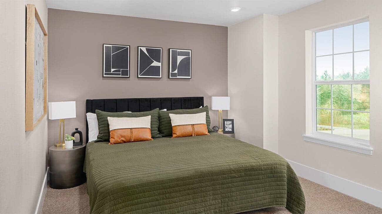 Primary Bedroom at Provence, Townes at Vineyard